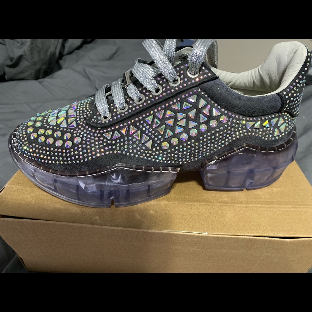 Grey La Sheelah Fashion Sneaker